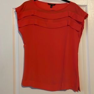 NWT Banana Republic small orange blouse